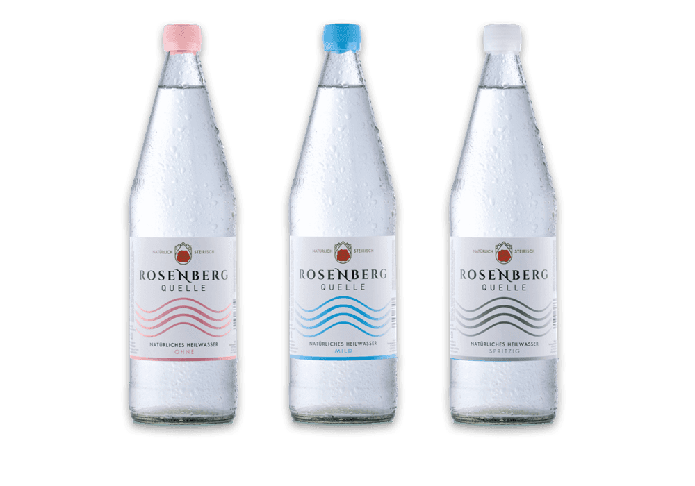 Etiketten für Glasflaschen